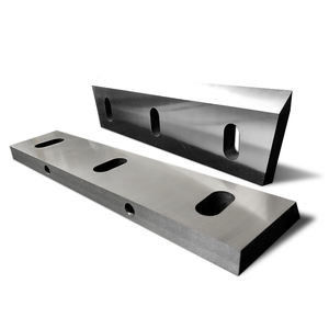 Lâminas duras do triturador do metal do carboneto de tungstênio do OEM para a máquina de reciclagem plástica
