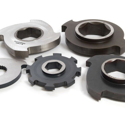 Double Shaft Industrial Shredder Blades Tyre Tire Metal Shredder Blades