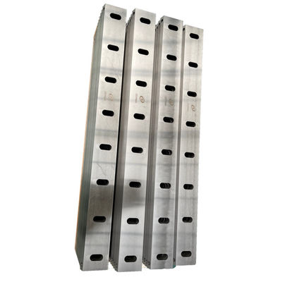 Metal Replacement Shredder Blades 58 - 60 HRC Straight Cutting Blade