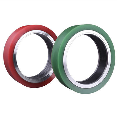 Coil Slitting Line High Wear Resistance  Rubber Bonded Spacers ISO