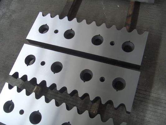 Crop Billet Shear Blade Hydraulic Shearing Machine V Shaped Steel Shears