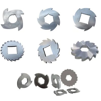 Single Shaft Plastic Bottle Crusher Blades Shredder Machine Blade Knives