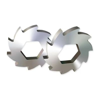 Double Shaft Plastic Shredder Blades Shredder Knives For Plastic Rubber Tyre Recycling