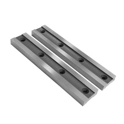 Plastic Shredder Crusher Tyre Industrial Shredder Blades D2 Pet Flake Knives Single Shaft