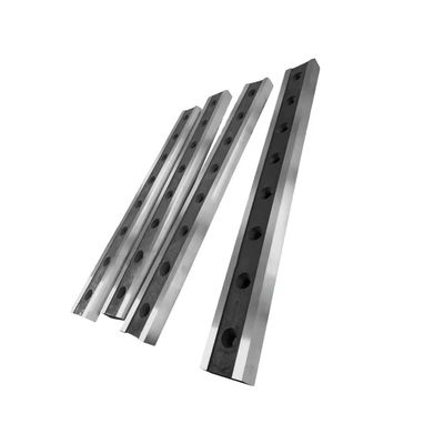Tungsten Carbide Tyre HRC 56 - 58 Wood Crusher Blades Knives Recycling