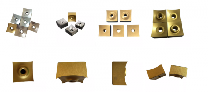 タイヤの産業シュレッダーの刃D2の高精度ペット薄片のナイフはシャフト0を選抜する